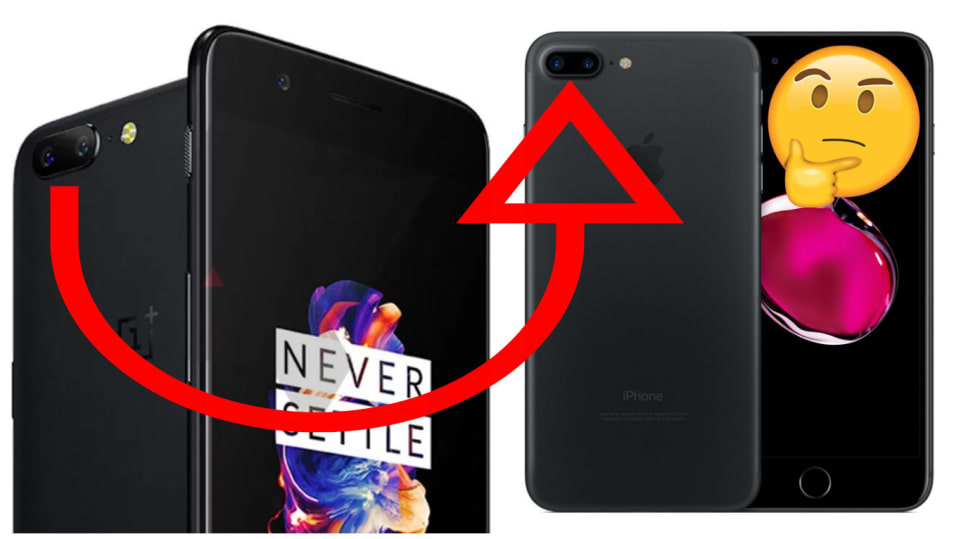 Nový OnePlus 5 se nepokrytě inspiroval v designu iPhonu 7 Plus